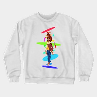 Cries of many times Crewneck Sweatshirt